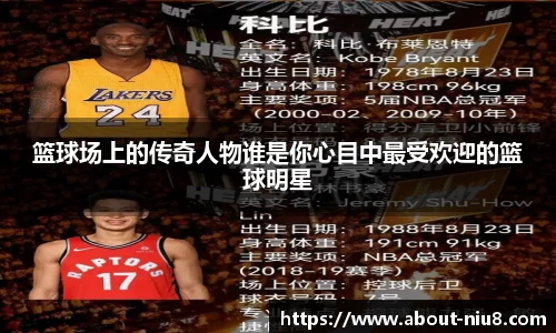 篮球场上的传奇人物谁是你心目中最受欢迎的篮球明星